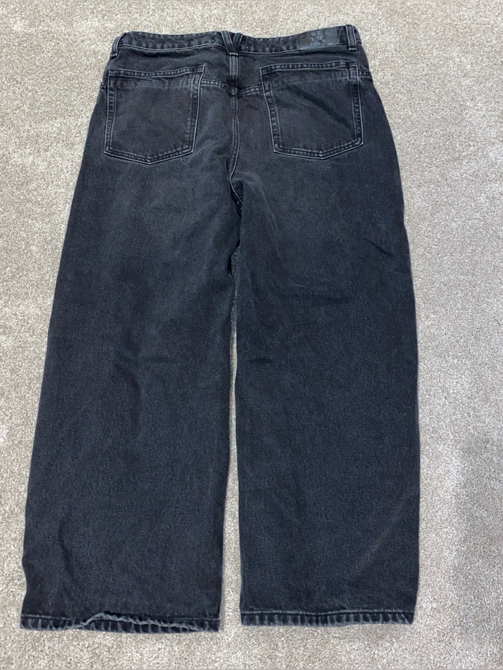 Free People Black Washed Boyfriend Jeans - Picture 4 of 11